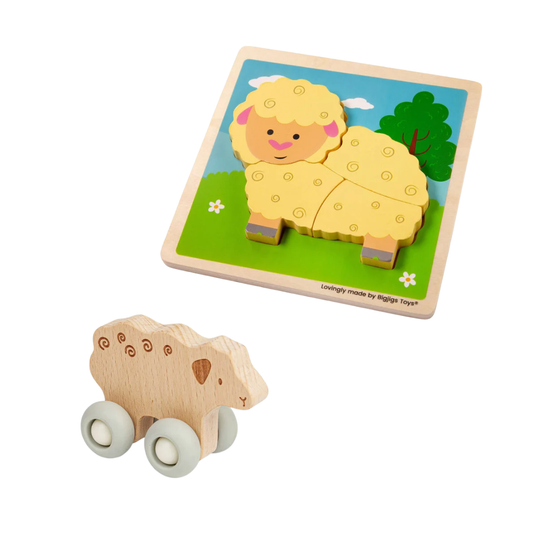 Bigjigs Farm Bundle: Sheep