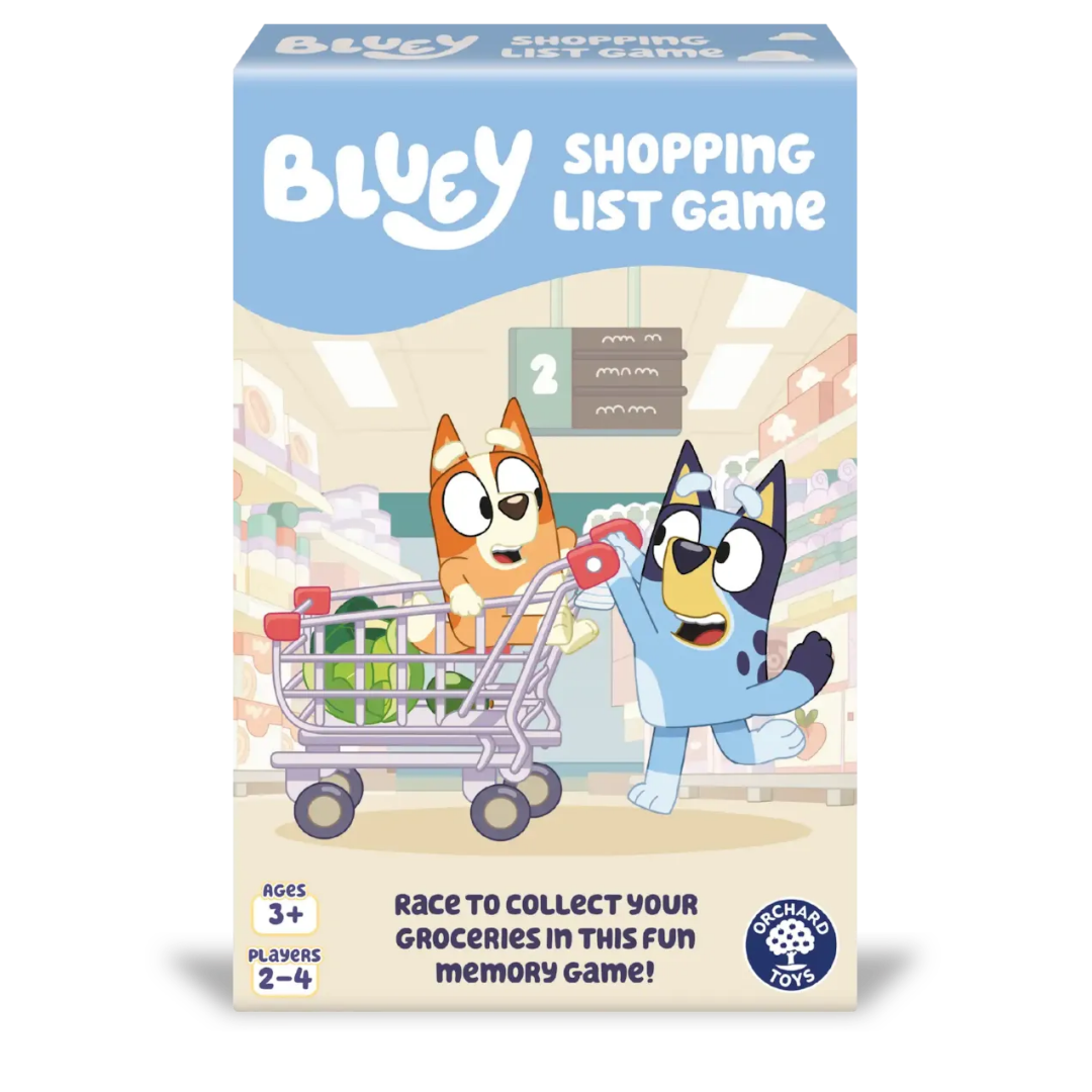 Bluey Shopping List Game