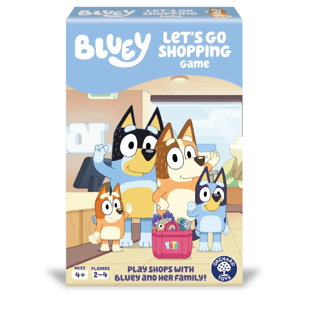 Bluey Let's Go Shopping Game