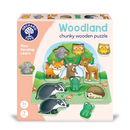 Woodland Chunky Wooden Puzzle