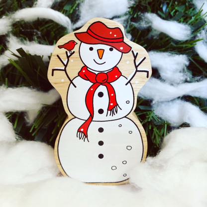 Natural White Snowman