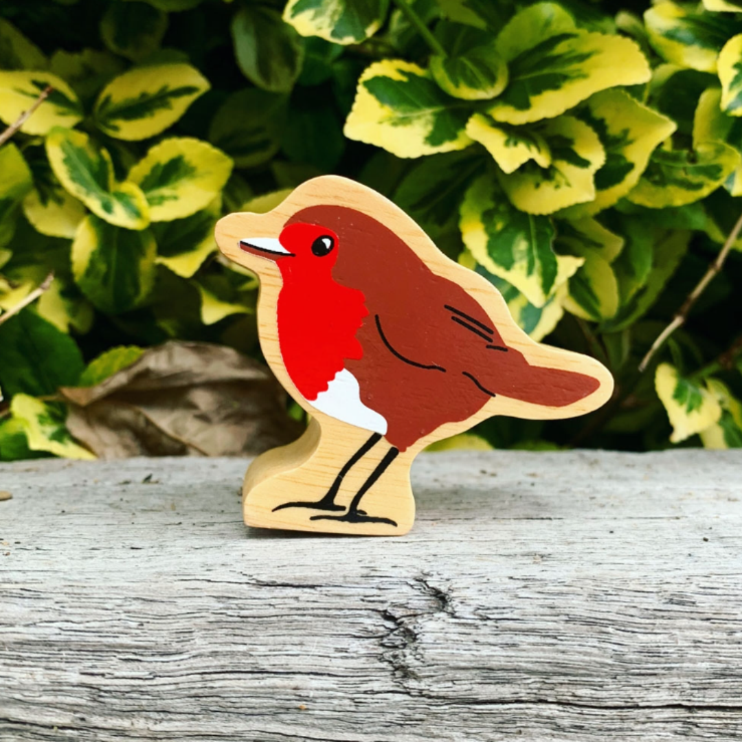 Natural Brown & Red Robin