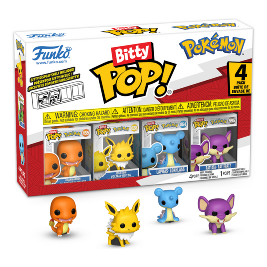 Bitty Pop! Pokémon 4 Pack - Charmander