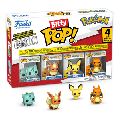 Bitty Pop! Pokémon 4 Pack - Bulbasaur