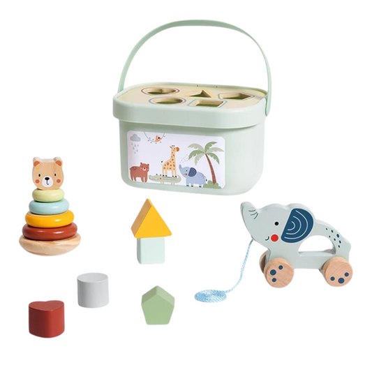 3 in 1 Toy Box - Elephant