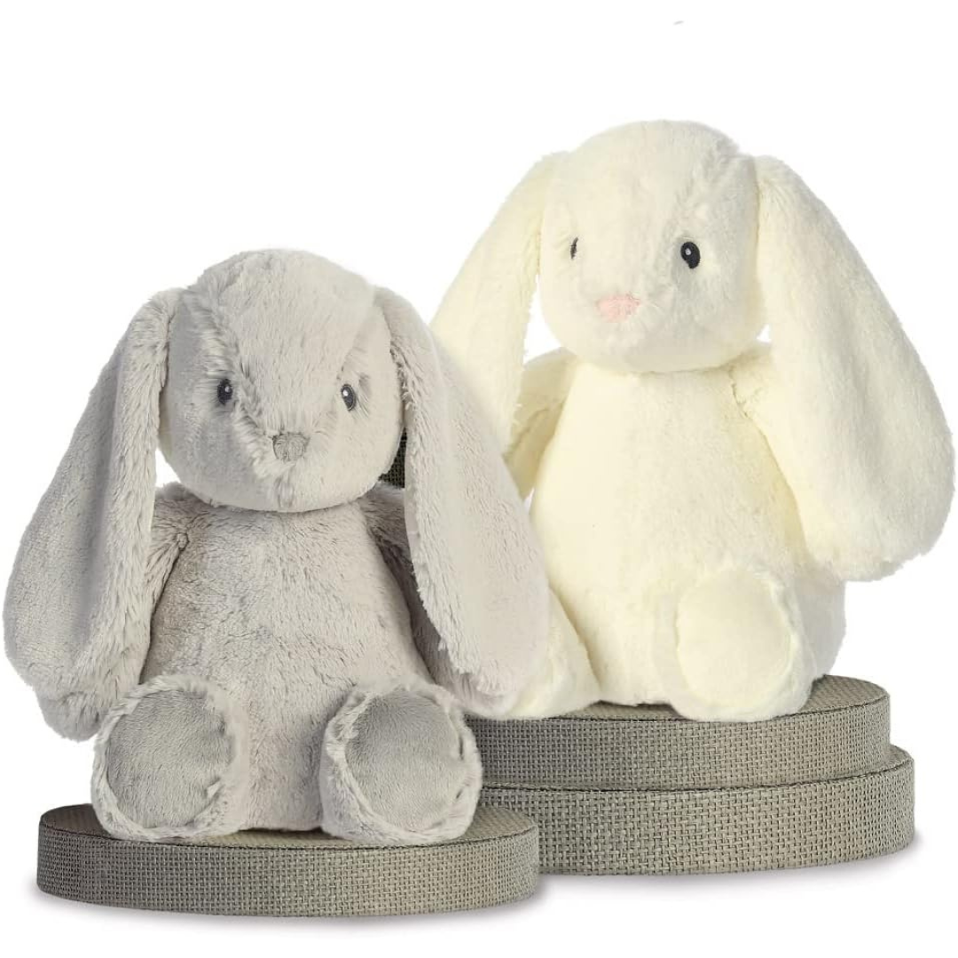 Ebba Dewey Rabbit Baby Soft Toy - Dawn White