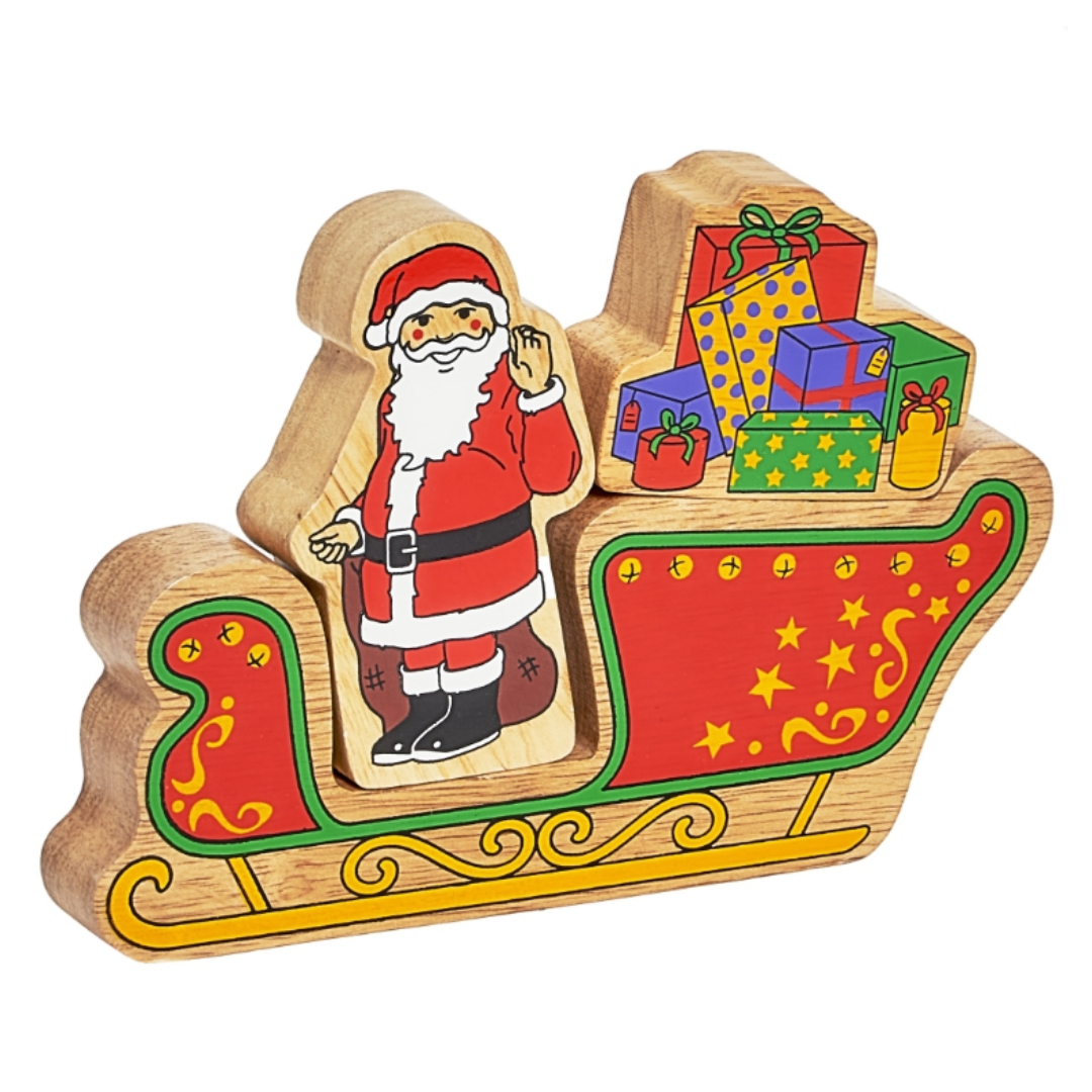 Natural Red & Yellow Sleigh