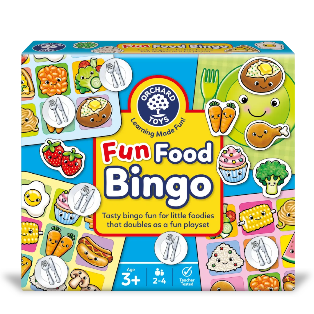 Fun Food Bingo Game