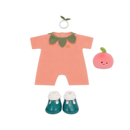 Dinkum Doll Dress Up Set - Peach