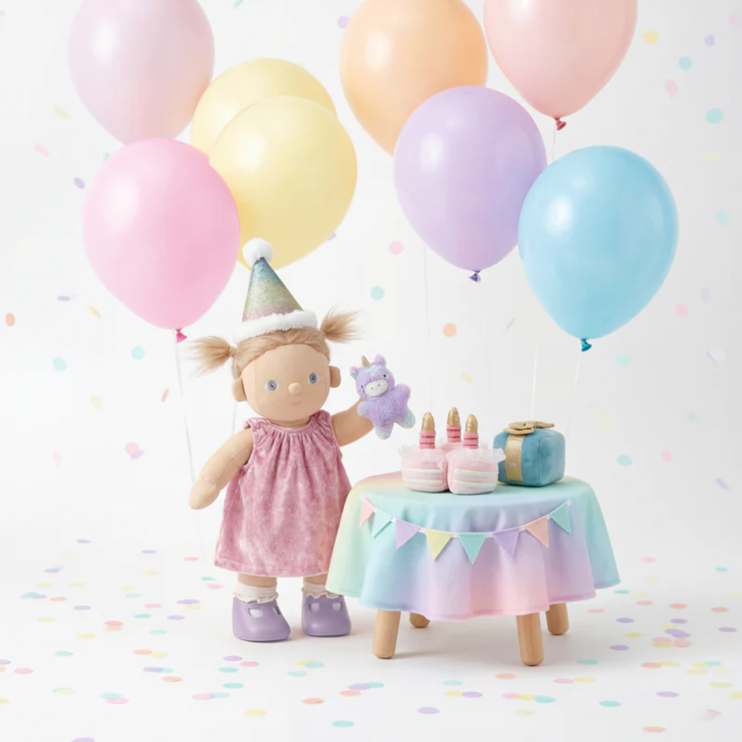 Dinkum Doll Dress Up Set - Happy Birthday