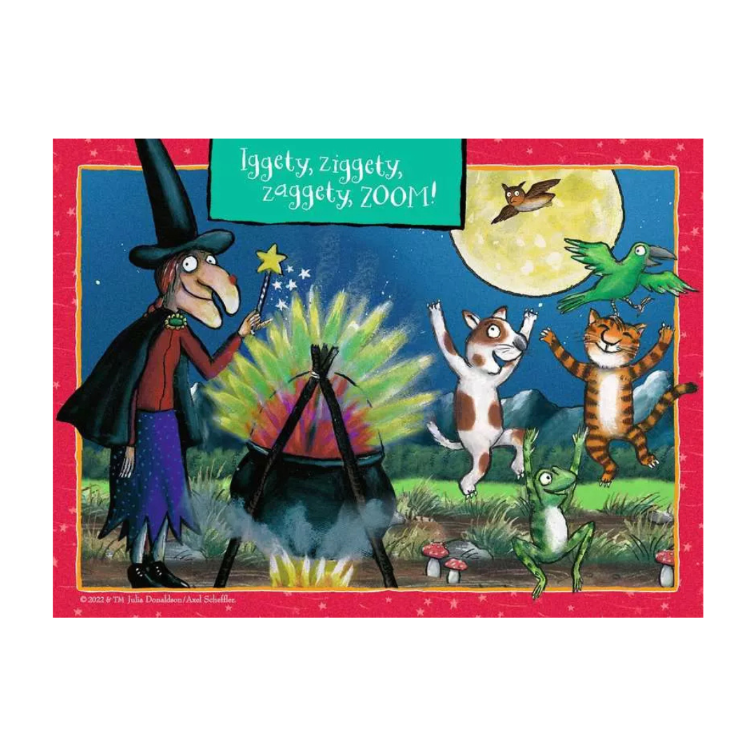 Room On The Broom 4 in a Box Jigsaw Puzzle