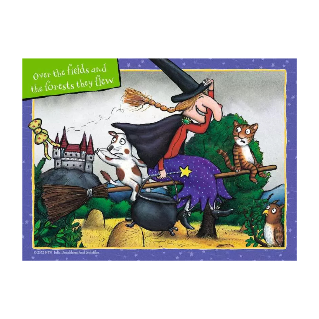 Room On The Broom 4 in a Box Jigsaw Puzzle