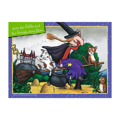 Room On The Broom 4 in a Box Jigsaw Puzzle