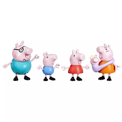 Peppa Pig Figures - Peppa's Family Pack with Baby Evie