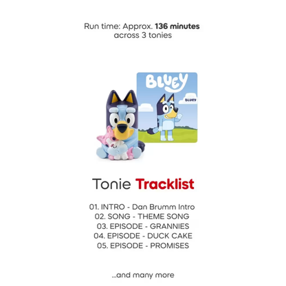 Bluey Tonie Multipack: Bluey, Bingo & Muffin