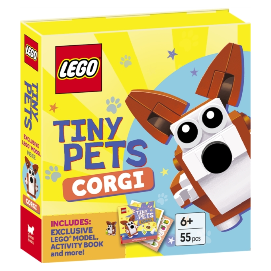LEGO® Books Tiny Pets: Corgi Activity Set