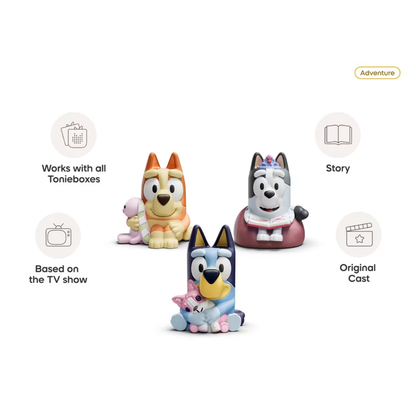 Bluey Tonie Multipack: Bluey, Bingo & Muffin