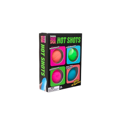 Hot Shots Teenie NeeDoh - Pack of 4