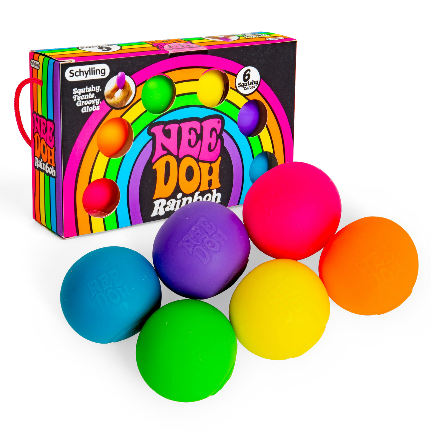 Teenie Rainbow NeeDoh - Pack of 7