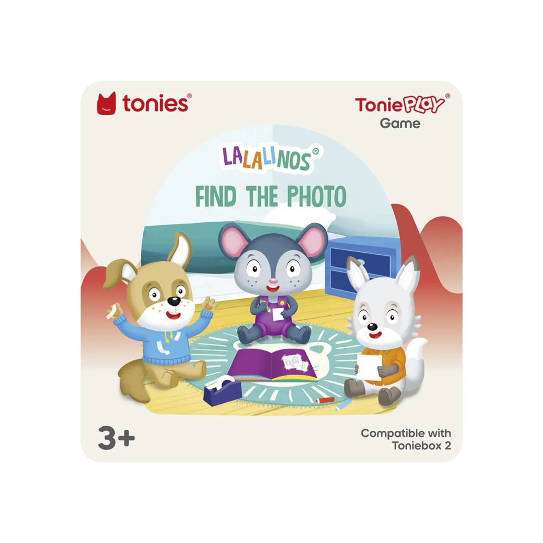 ToniePlay game packaging with cartoon animals and text on a white background