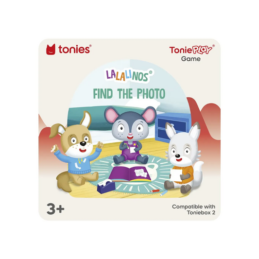 ToniePlay game packaging with cartoon animals and text on a white background