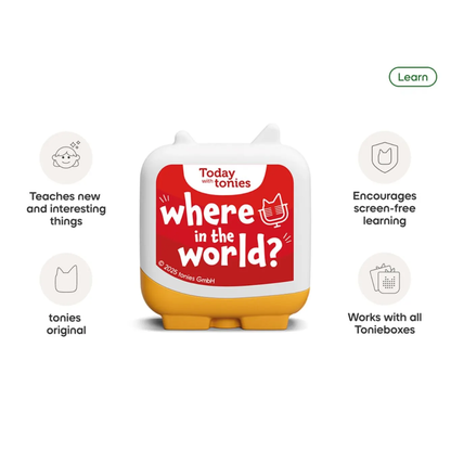 Tonies original product with red label on a white background