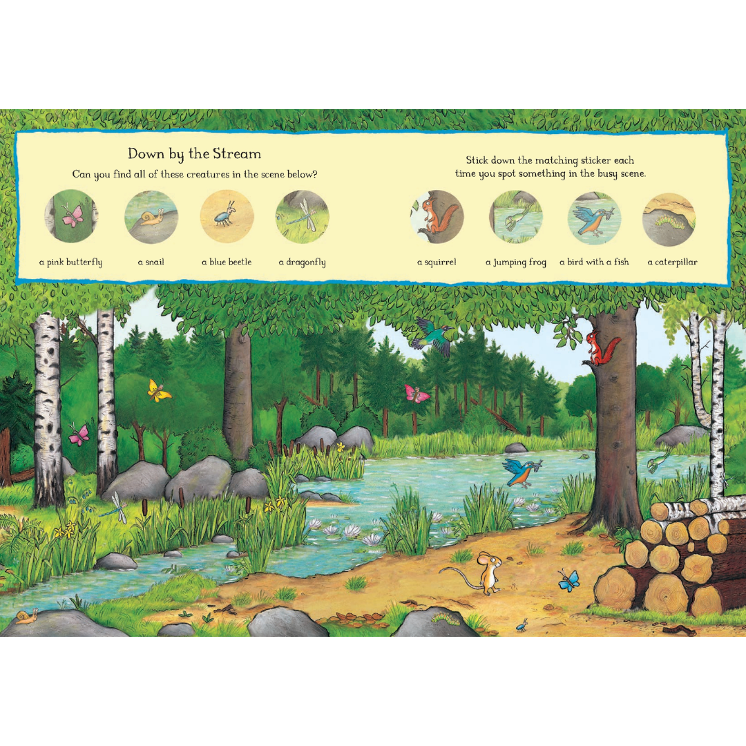 The Gruffalo and Friends Festive Super Sticker Book