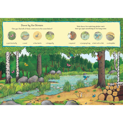 The Gruffalo and Friends Festive Super Sticker Book