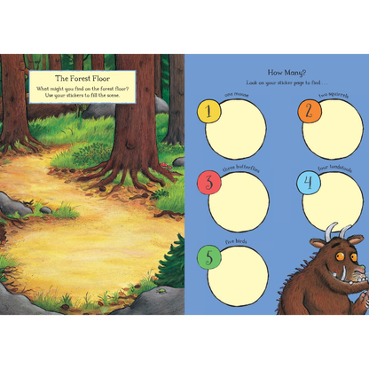 The Gruffalo and Friends Festive Super Sticker Book