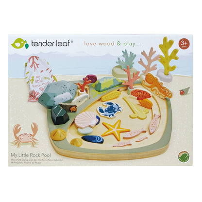 Tender Leaf toy set packaging with sea-themed figurines on a white background