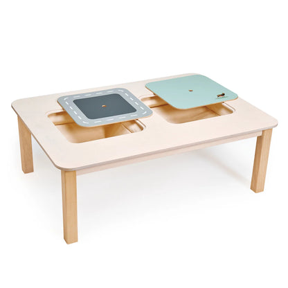 Children's play table with two附加板