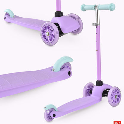 Teeny 3 Wheel Scooter - Lilac & Baby Blue