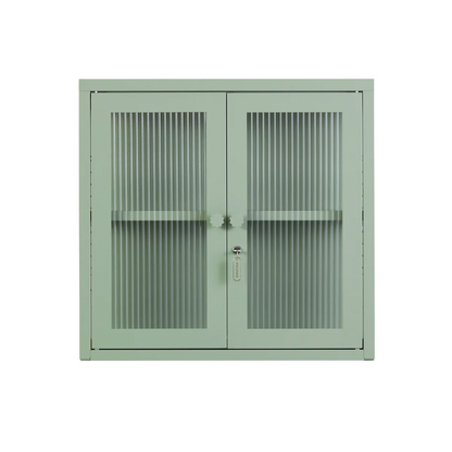 Sage green cabinet
