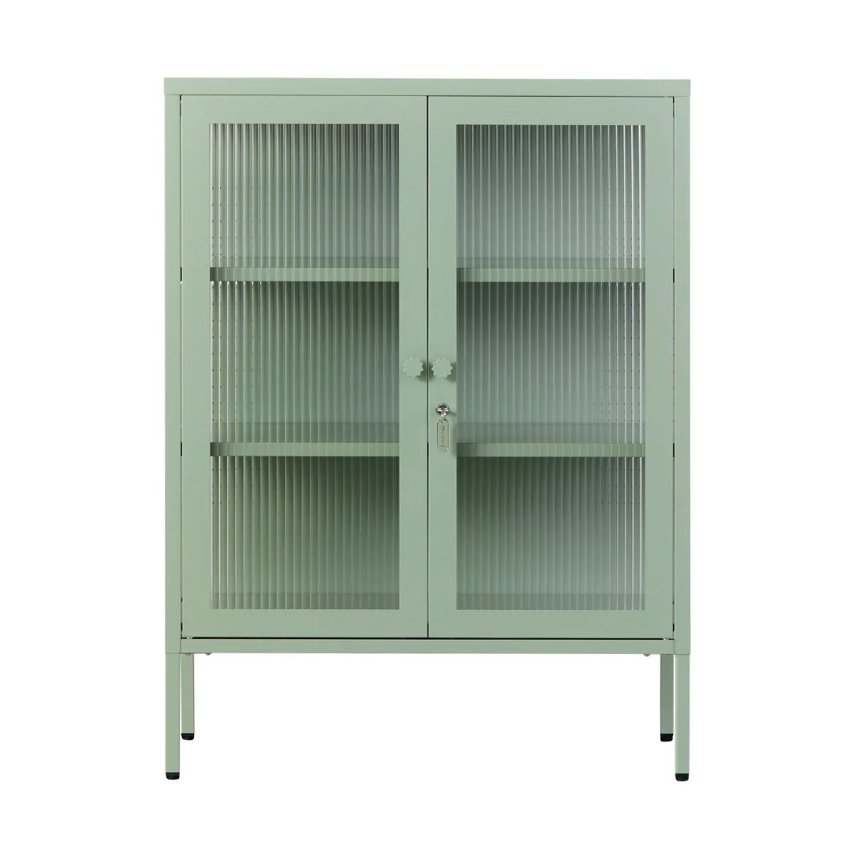 Sage green cabinet