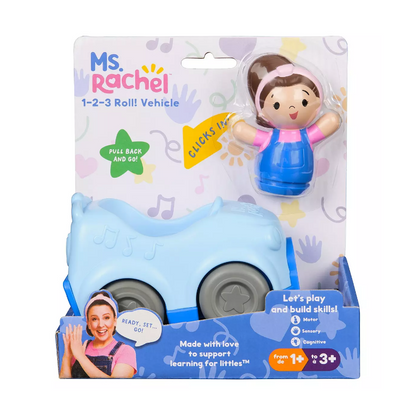 Ms. Rachel 1, 2, 3 Roll! Vehicle