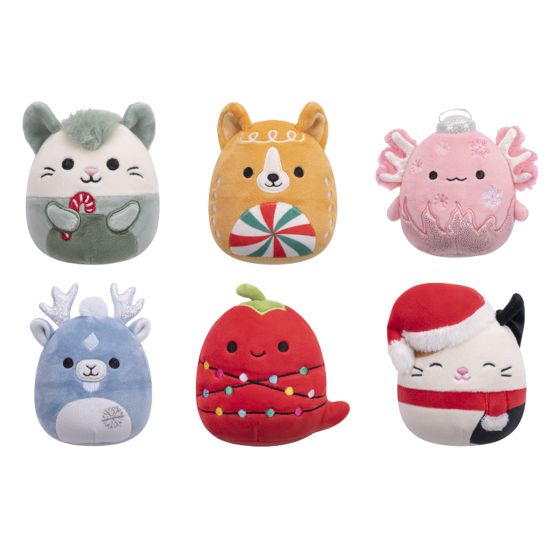 Squishmallows Mystery Squad Christmas Plush Blind Capsule
