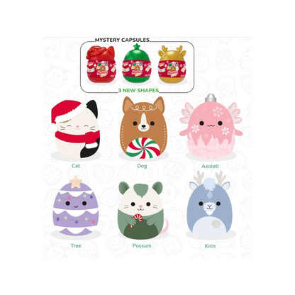 Squishmallows Mystery Squad Christmas Plush Blind Capsule