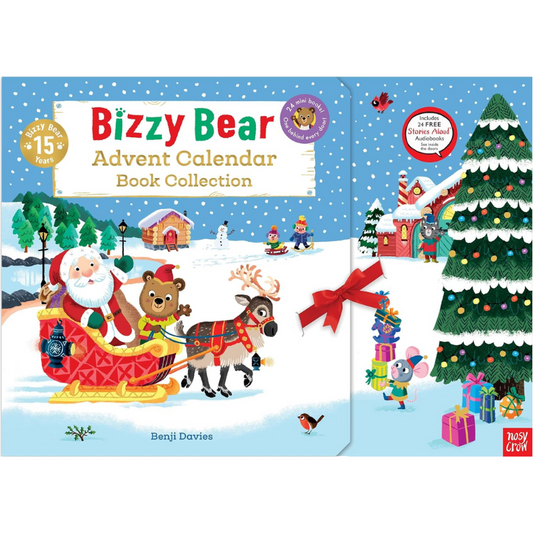 Bizzy Bear Advent Calendar Book Collection : with 24 mini storybook surprises!