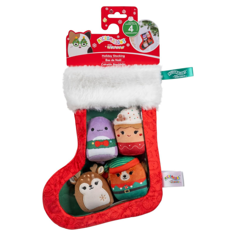 Squishmallows Micromallows Christmas Stocking