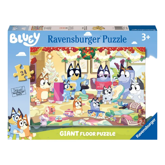 Bluey 24 Piece Giant Floor Jigsaw Puzzle - Bluey Christmas