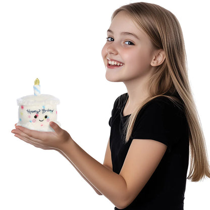 Palm Pals Happy B'Day Cake Soft Toy