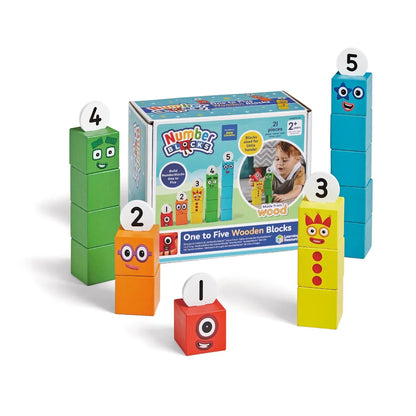 Numberblocks One to Five Wooden Blocks