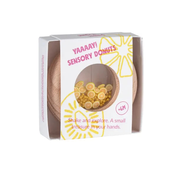 Sensory Play Donut - Lemon