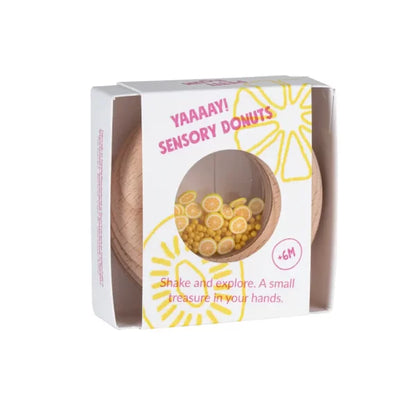 Sensory Play Donut - Lemon