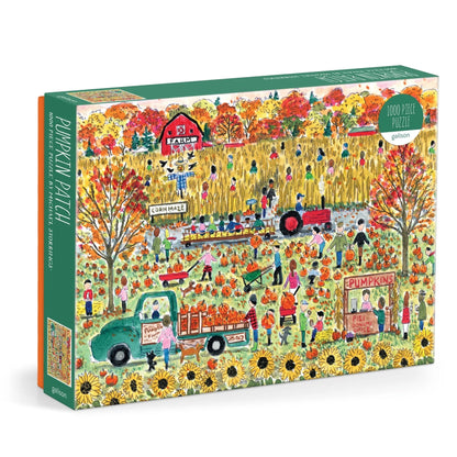 Pumpkin Patch 1000 Piece Puzzle by Michael Storrings