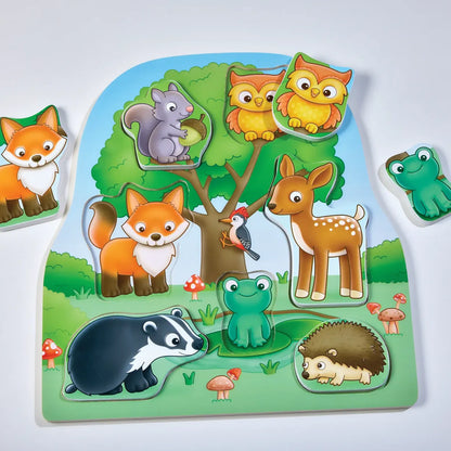 Woodland Chunky Wooden Puzzle