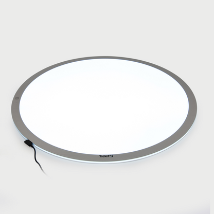 Round light panel