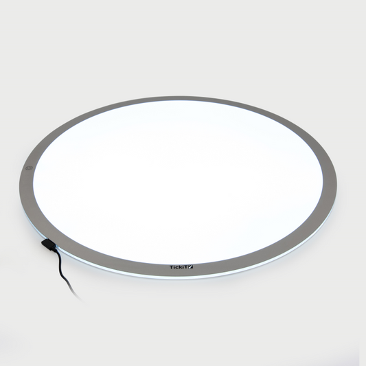 Round light panel