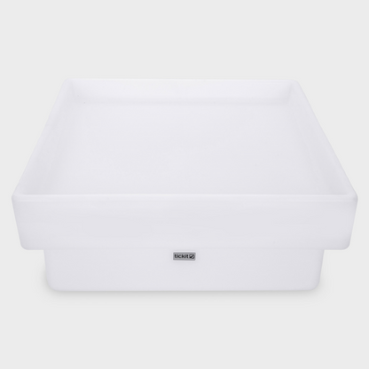 White Sensory Square table