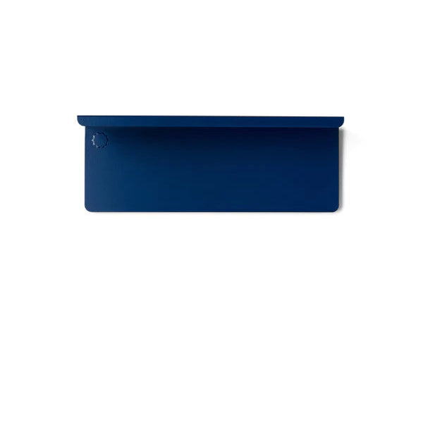 Navy blue shelf